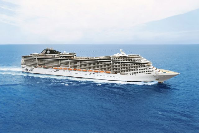 外航クルーズ船 MSCスプレンディダが初寄港します