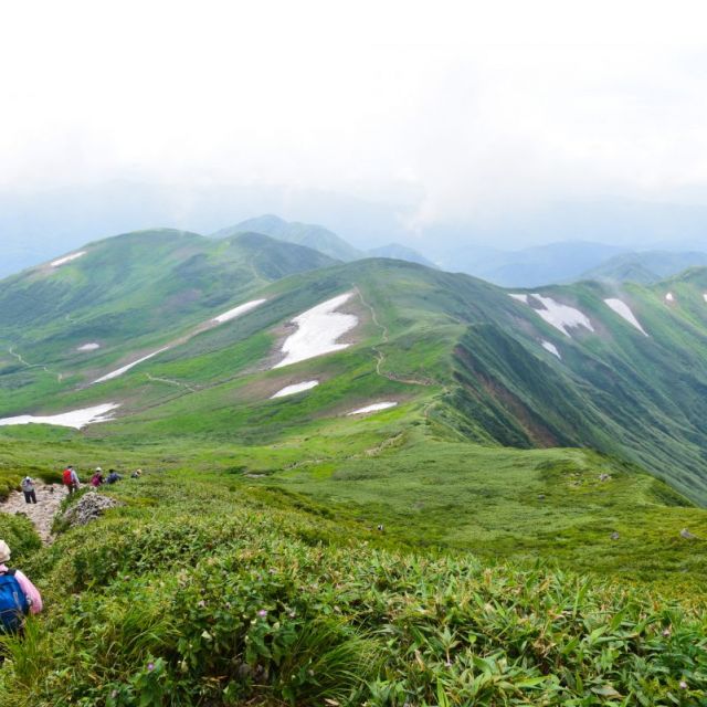 月山・湯殿山　縦走コース