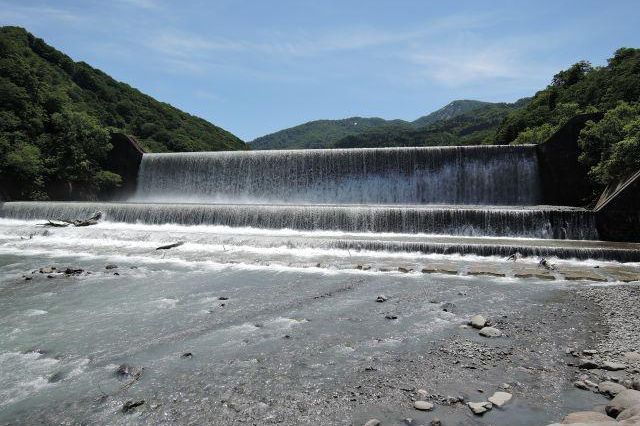 六渕・瀬場　砂防堰堤