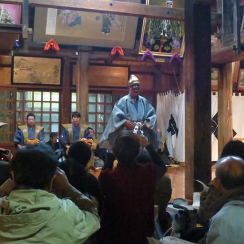 春日神社 新嘗祭（黒川能 奉仕）