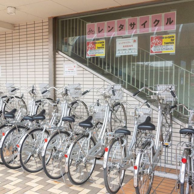 レンタサイクルつるおか