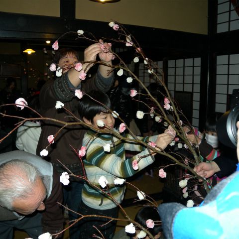 旧阿部家小正月行事