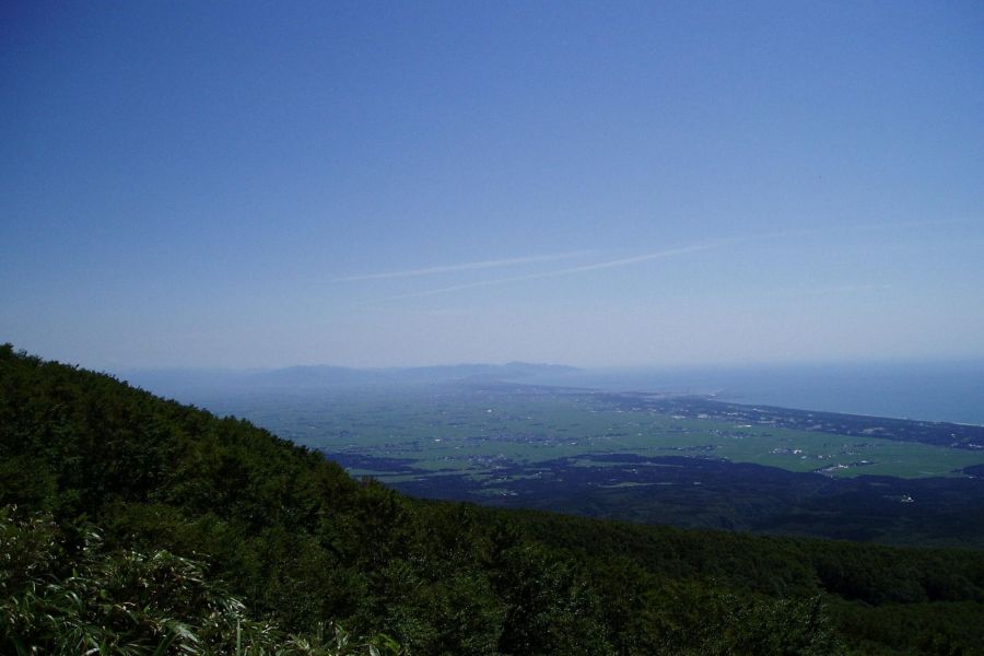 鳥海山四合目からの眺望