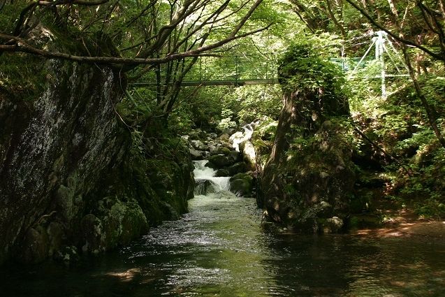 高瀬峡ハイキングコース モデルコース やまがた庄内観光サイト 山形県庄内エリアの観光 旅行情報