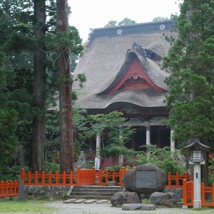 出羽三山神社　羽黒山三神合祭殿