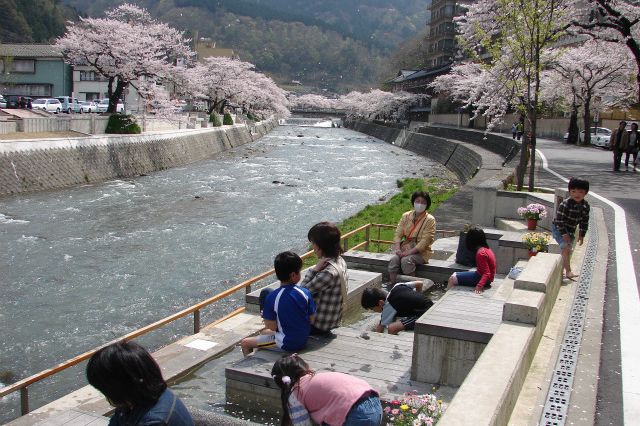 足湯：もっけ湯