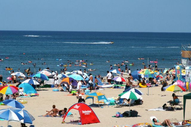 湯野浜海水浴場 観光スポット やまがた庄内観光サイト 山形県庄内エリアの観光 旅行情報