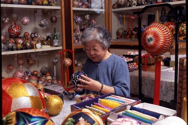 御殿まり｜その他工芸品｜鶴岡市｜山形県ふるさと工芸品