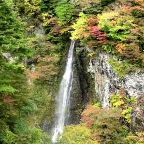 米の粉の滝