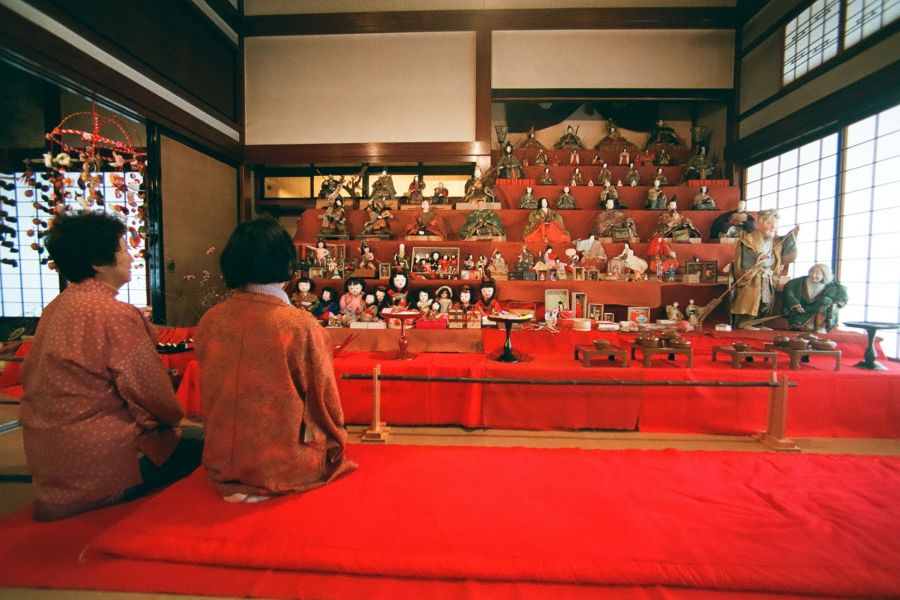 湯田川温泉　旧白幡邸のお雛様
