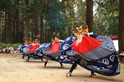 東堀越獅子踊り