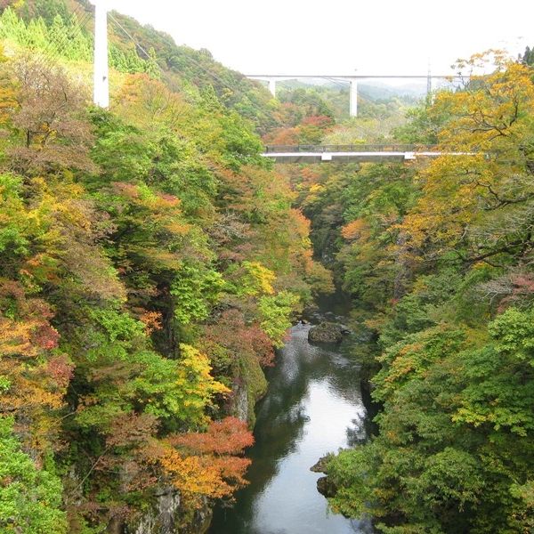 梵字川渓谷　紅葉まつり