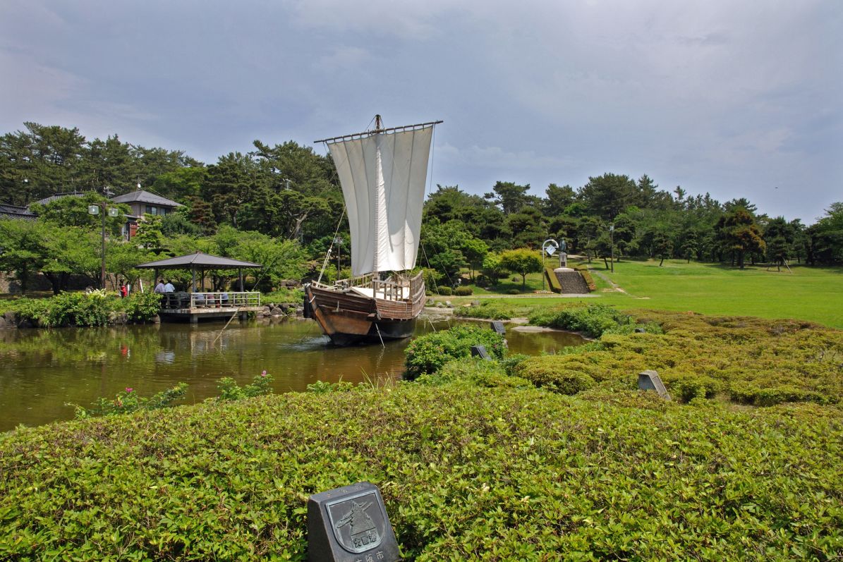 北前船で栄えた湊町　酒田