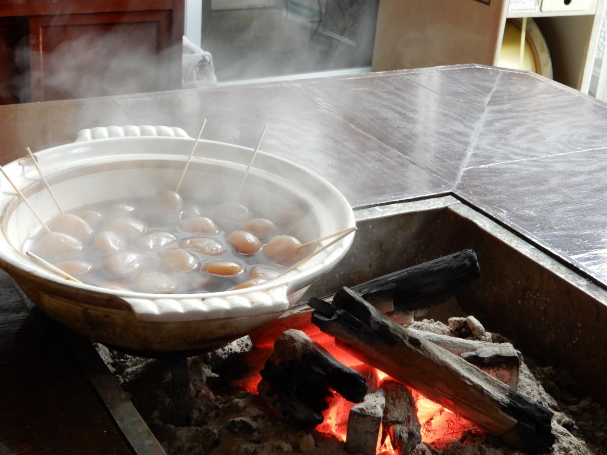 寒い季節の玉こんは格別